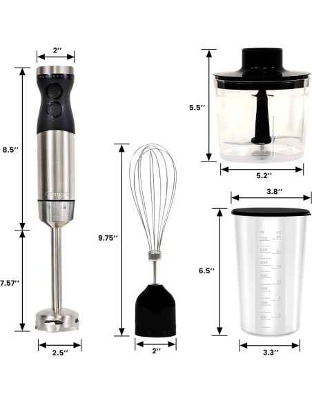 Batidora de Inmersión Kenmore 400W con Accesorios - 700ml