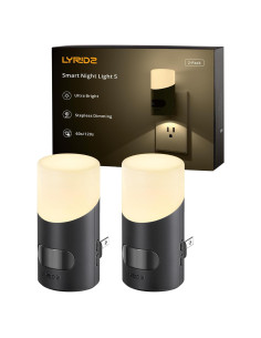 Luz Nocturna LED Lyridz Enchufable con Sensor de Movimiento