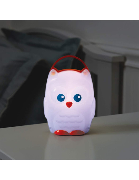 Luz Nocturna LED Munchkin Búho para Niños 10.4x6.1x15.5 cm