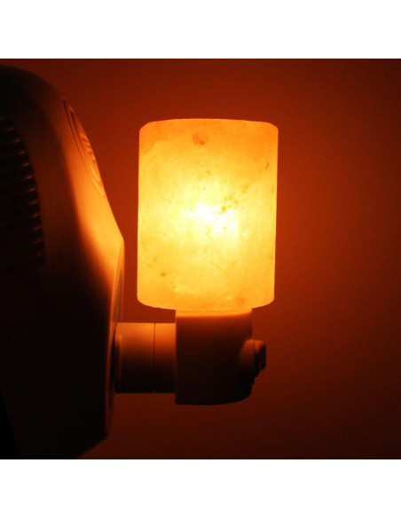 Lámpara de Sal del Himalaya Syntus 2 Piezas Luz Nocturna
