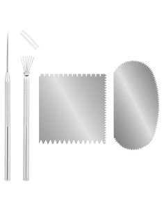 4 Herramientas de Escultura de Arcilla Styquenzer Acero Inoxidable