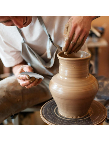 4 Herramientas de Escultura de Arcilla Styquenzer Acero Inoxidable