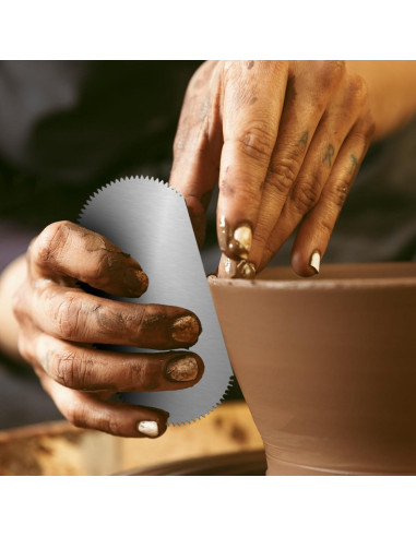 4 Herramientas de Escultura de Arcilla Styquenzer Acero Inoxidable