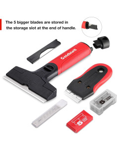 Raspador de Cuchilla Goldblatt con 20 Cuchillas 8,89 cm 2