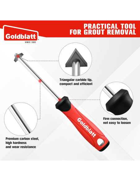 Herramienta Eliminación Lechada Goldblatt con Punta Carburo