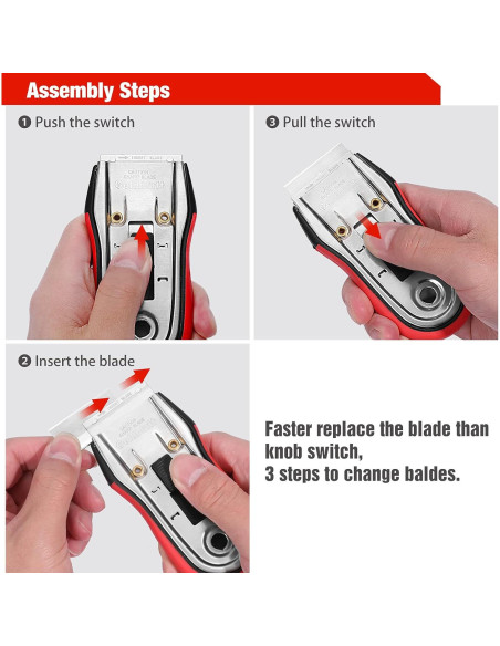 Raspador de Cuchilla Goldblatt con 20 Cuchillas 8,89 cm