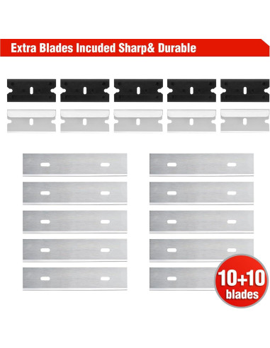 Raspador de Cuchilla Goldblatt con 20 Cuchillas 8,89 cm