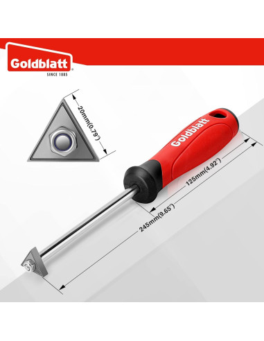 Herramienta Eliminación Lechada Goldblatt con Punta Carburo