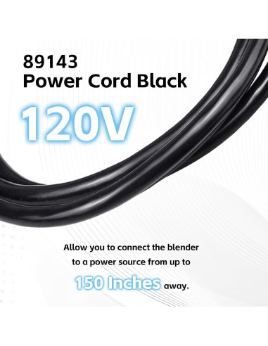 Cable de Alimentación 89143 para Batidoras Robot Coupe MP