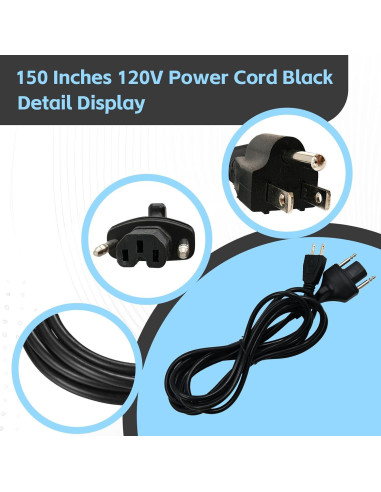 Cable de Alimentación 89143 para Batidoras Robot Coupe MP