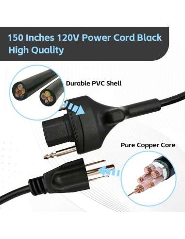 Cable de Alimentación 89143 para Batidoras Robot Coupe MP