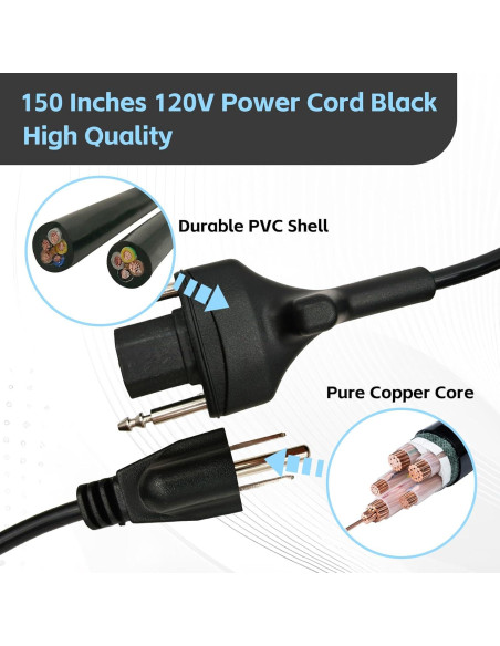 Cable de Alimentación 89143 para Batidoras Robot Coupe MP