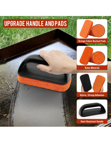 Kit de limpieza para plancha AWEASROY con raspador y piedra