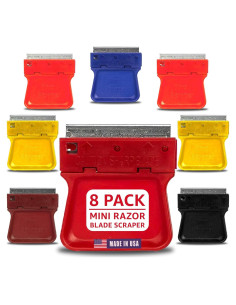 Raspadores Mini Originales Miniscraper, Paquete de 8