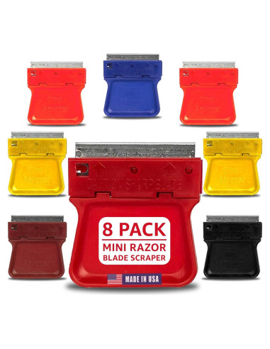 Raspadores Mini Originales Miniscraper, Paquete de 8