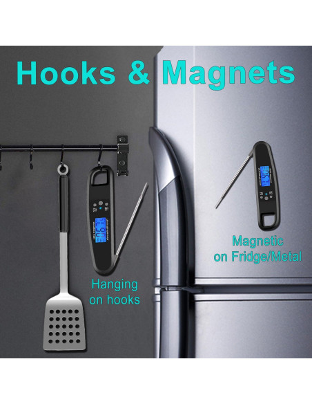 Termómetro Digital de Carne LIKEPAI - Lectura Rápida y Precisa