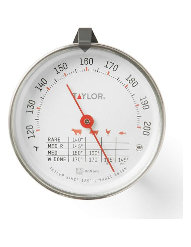 Termómetro de Cocina Analógico Taylor 5939N Acero Inoxidable