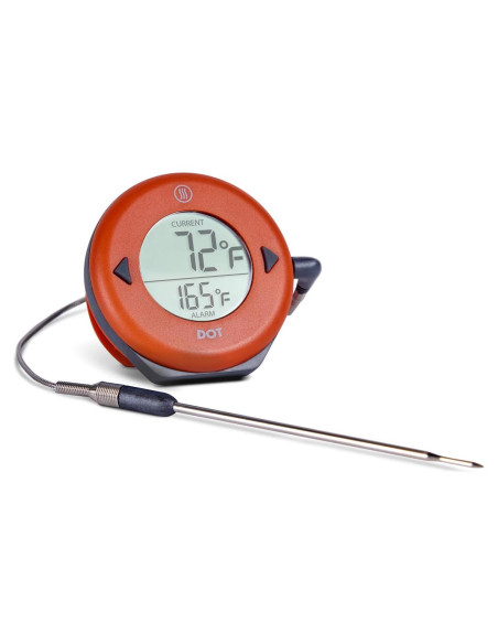 Termómetro de Alarma ThermoWorks DOT - Rojo Pimiento