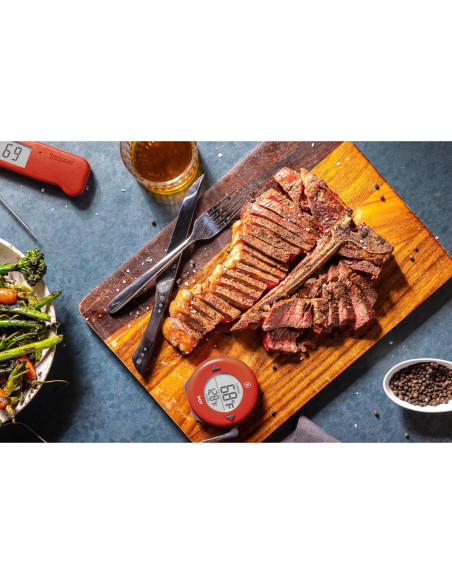 Termómetro de Alarma ThermoWorks DOT - Rojo Pimiento