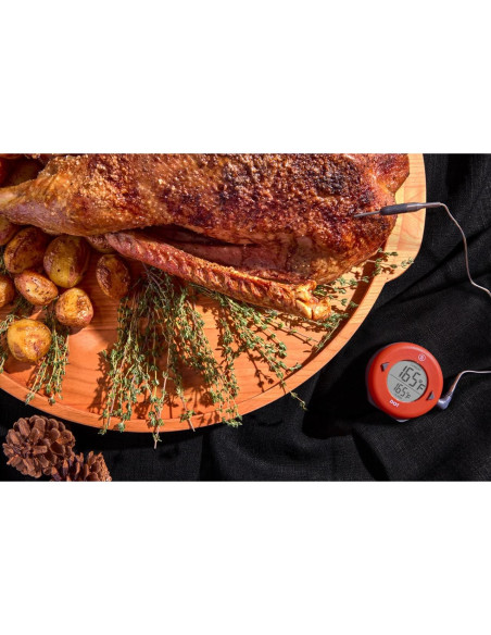 Termómetro de Alarma ThermoWorks DOT - Rojo Pimiento