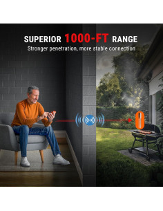 Termómetro de carne inalámbrico ThermoPro TempSpike 1000FT 2