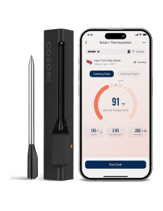Termómetro de Carne Inalámbrico COSORI CMT-R161S Digital