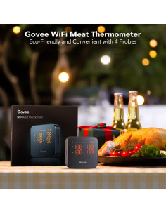 Termómetro de Carne Inalámbrico Govee H5198 4 Sondas WiFi 2