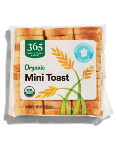 Tostadas Mini Orgánicas 365 Whole Foods 79 g
