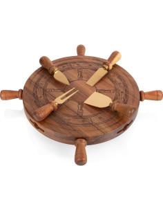 Tabla de Queso Giratoria PICNIC TIME Helmsman 30 cm Acacia 2