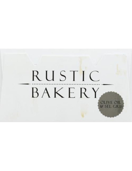 Pan plano de masa madre Rustic Bakery 170 g aceite oliva