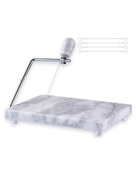 Cortador de Queso de Mármol SIPARUI 12,7x20,3 cm Gris