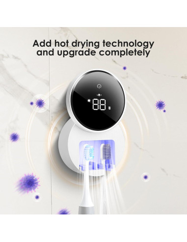 Soporte eléctrico para cepillos de dientes Shker X131ultra