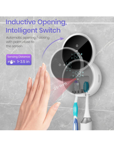 Soporte eléctrico para cepillos de dientes Shker X131ultra