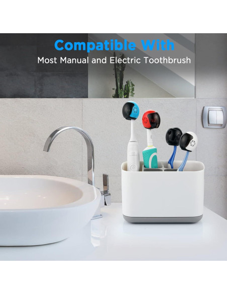 Cubiertas de Cepillo de Dientes Frekare Casco 4 Colores