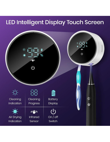 Soporte eléctrico para cepillos de dientes Shker X131ultra