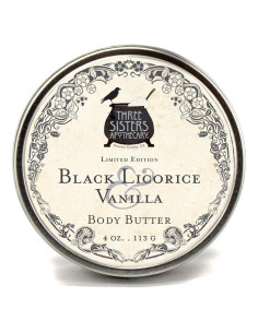 Manteca Corporal Tres Hermanas 113 g Regaliz Negro