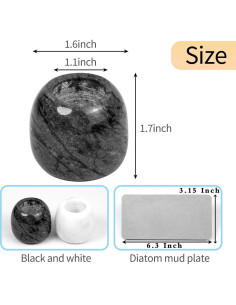 Soporte para Cepillo de Dientes de Mármol CM Chic Monday 2