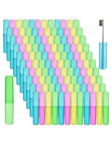 Estuches de Cepillo de Dientes Jeyiour 120 Pcs Plástico