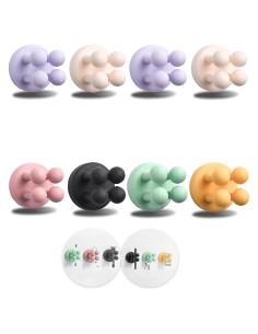 Soportes de Cepillos de Dientes Silicona BAMXSXBO 8 Pcs