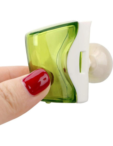 Estuche para cepillo de dientes Ergonflow 3 piezas con ventosa