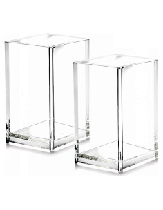 Soporte de Lápiz Acrílico Transparente Cerpourt 2 Unidades