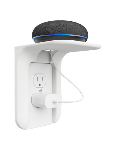 Soporte de Estante de Pared WALI OLS001-W Blanco 10 kg