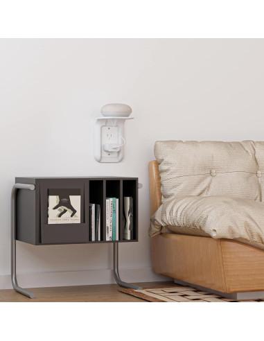 Soporte de Estante de Pared WALI OLS001-W Blanco 10 kg