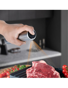 Botella Spray de Aceite 100ml BooMetCheer Acero Inoxidable 2