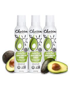 Aceite de Aguacate Puro en Spray Chosen Foods 510g Pack 3