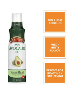 Spray de Cocina Aceite de Aguacate Pompeian 148 ml Sin Gluten 2