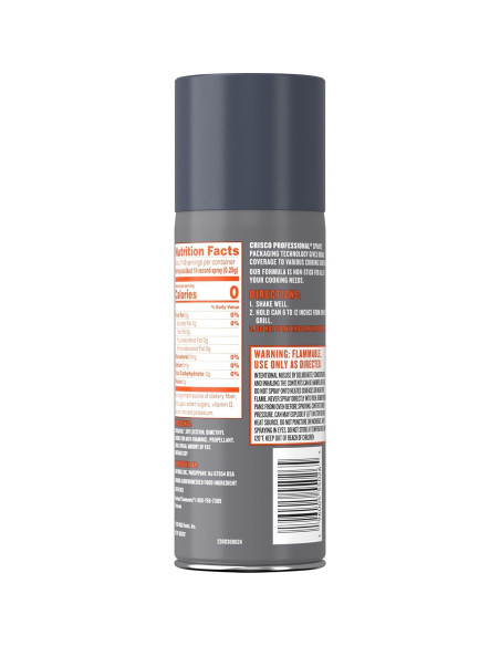 Spray Antiadherente Crisco Professional 340g - Cocina y Parrilla