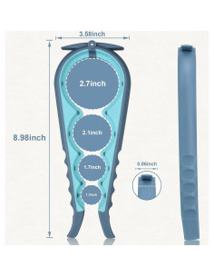 Abre frascos VAYRMEU para manos débiles, 22.86 cm 2