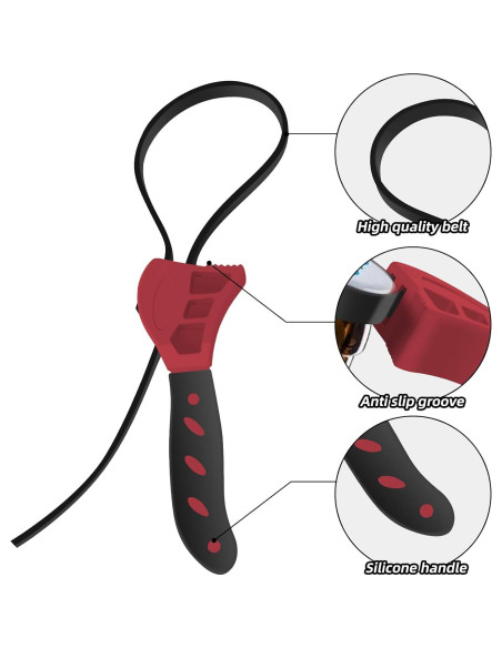 Abre frascos ajustable Banyaa para manos débiles 17x6 cm