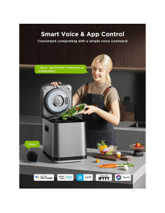 Compostera Eléctrica GoveeLife 3L con App y Auto-Limpieza 2